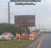 Road Sign Confession