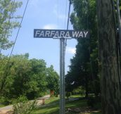 A Very Original Street Name