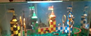 Lego Quidditch Aquarium at my Office