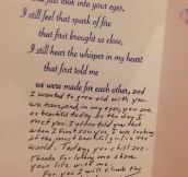 88 Year Old Man’s Heartwrenching Birthday Letter to His Wife of 67 Years.