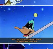 Daffy Duck Was Never The Smart One