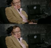 Stephen Hawking and John Oliver