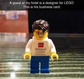 Lego Business Card