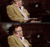 John Oliver Interviews Stephen Hawking