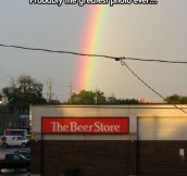 A Pot Of Gold At The End Of The Rainbow