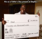 Who Gives Cash For Father’s Day?