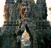 The Old Gate Of Angkor Thom