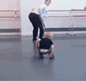 Baby Leads Modern Dance