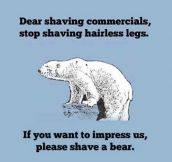 The Problem With Shaving Commercials