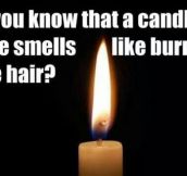 The Smell Of A Candle Flame
