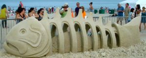 Amazingly Complex Sand Sculpture