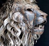 Metal Lion Sculpture By Selcukk