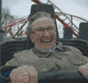 Granny Rides Rollercoaster For The First Time Ever