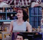 Joey Knows His Priorities