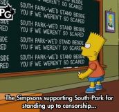 Supporting South-Park