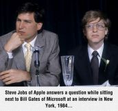 Steve And Bill In An Interview