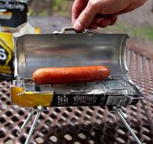 Teeny Tiny BBQ Made From A Drink Can