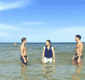 How To Freak Your Friend Out In The Ocean