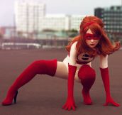 Probably The Best Elastic Girl Cosplay Ever