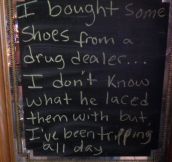 Those Shoe Dealers Are Knot To Be Messed With