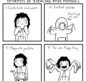 Benefits Of Stealing Boys’ Hoodies