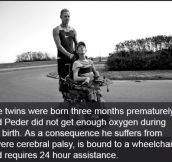 The Heartwarming Story Of The Ironman Twins (33 Pics)