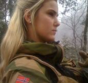 The Women Of The Norwegian Military (45 Pics)