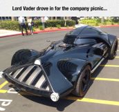 Lord Vader Pays A Visit