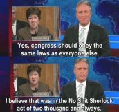 Jon Stewart On Congress