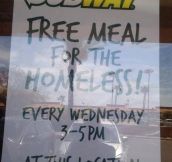Subway Made The Right Thing