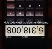 I Miss The Old Calculators