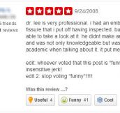 Doctor Lee’s Review