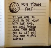 Fun Moon Fact