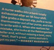 Overworked Nurse Joke