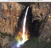 Breathtaking Rainbow Waterfall
