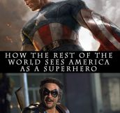 America As A Superhero