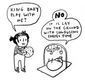 King Baby Says No
