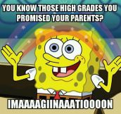 High Grades You Promised Your Parents