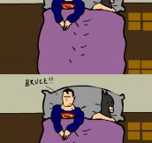 Never Invite Superman To A Sleepover