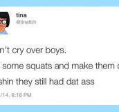 Don’t Cry Over Boys