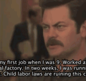 When I Hear My Parents Talking About Childhood Jobs