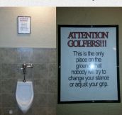 Golf Course Bathroom