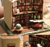 Amazing Library Cake