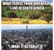 South Africa Misconception