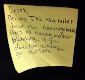 A Collection Of Funny & Aggressive Notes Left By Roommates!!