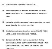 25 Socially Awkward Things We All Do