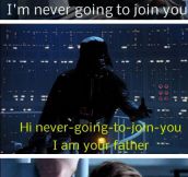 Even The Dark Side Isn’t Exempt From Dad Jokes