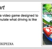 Mario Kart In A Nutshell