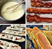 Bacon Pancake Dippers