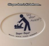 Things Get Dangerous In The Bathroom